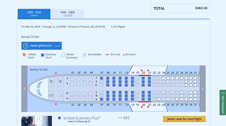 Seat selection fees: United joins Delta and American with new charges